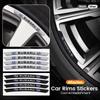 4Pcs Car Wheel Rim Stickers Auto Tire Decorative Decals Emblem For Subaru Impreza Legacy WRX STI BRZ Forester Outback Valve Cap X111