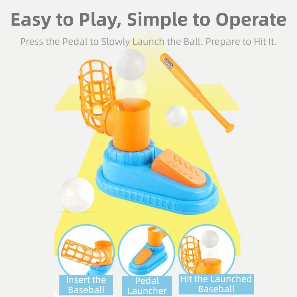 Creative Children Baseball Ball Toys Colorful Baseball Practice Tool  Backyard Game