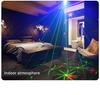 Mini Laser Stage Light Projector: 60 Patterns, Sound & Remote Control for KTV, Bar, Disco