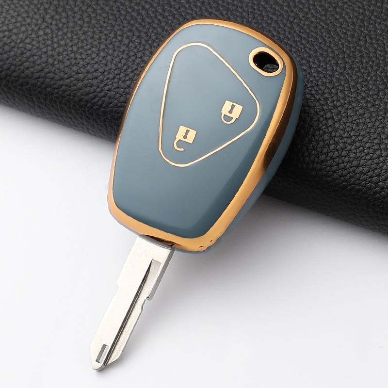 Fashion TPU Car Key Case Cover Shell Fob For Renault Megane Modus Espace Laguna Duster Logan DACIA Sandero Fluence Clio Kangoo