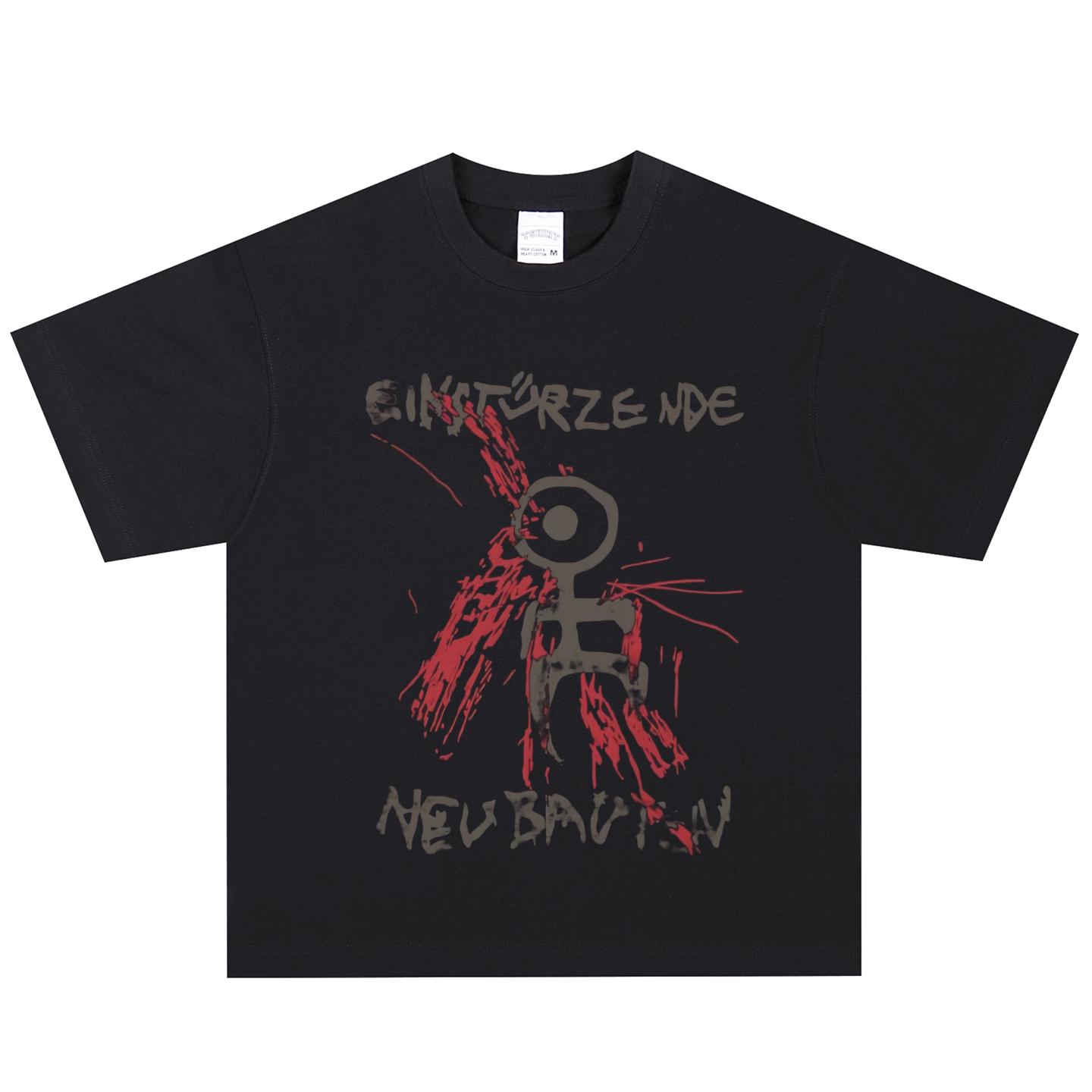 Einstürzende Neubauten Graphic Tee, Casual Short Sleeve XL