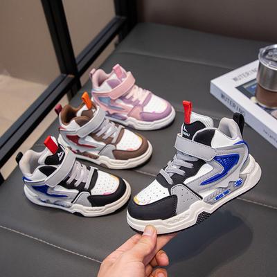 Νέα Παιδικά Μοντέρνα Ψηλά Αθλητικά Παπούτσια για Αγόρια και Κορίτσια με Υψηλή Αξία Παπούτσια Αθλημάτων Εξωτερικού Χώρου