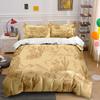Golden Desert Serenity Whispers Bedding Sets Duvet Covers Pillowcases(1* Duvet Cover 2* Pillowcases Without Duvet Insert)