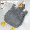 Home Decor Hand Towel with Hanging Loop Highly Absorbent Quick Drying High-Quality Wear Resistant Cute Goose Design Kitchen Cloth Dish Christmas