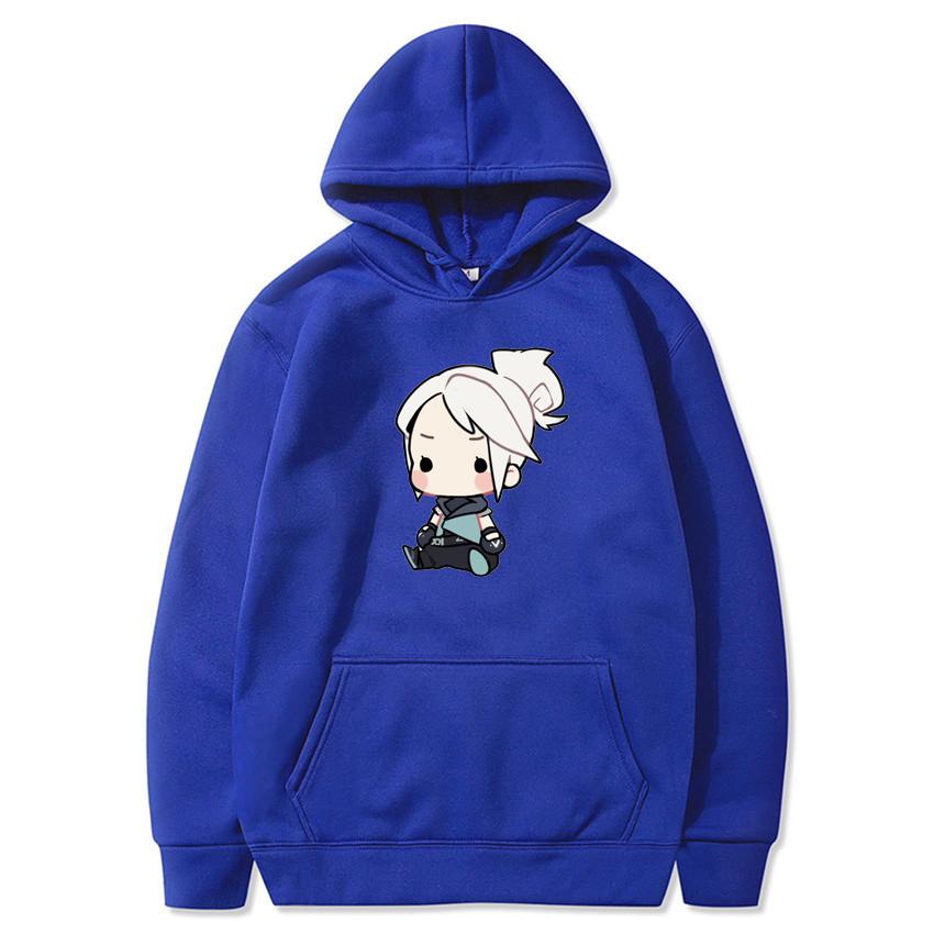New VALORANT Hoodies Anime Cartoon FPS Game Print Streetwear Unisex Women Fashion Oversized Sweatshirts Hoodie Pullovers Tracksuits