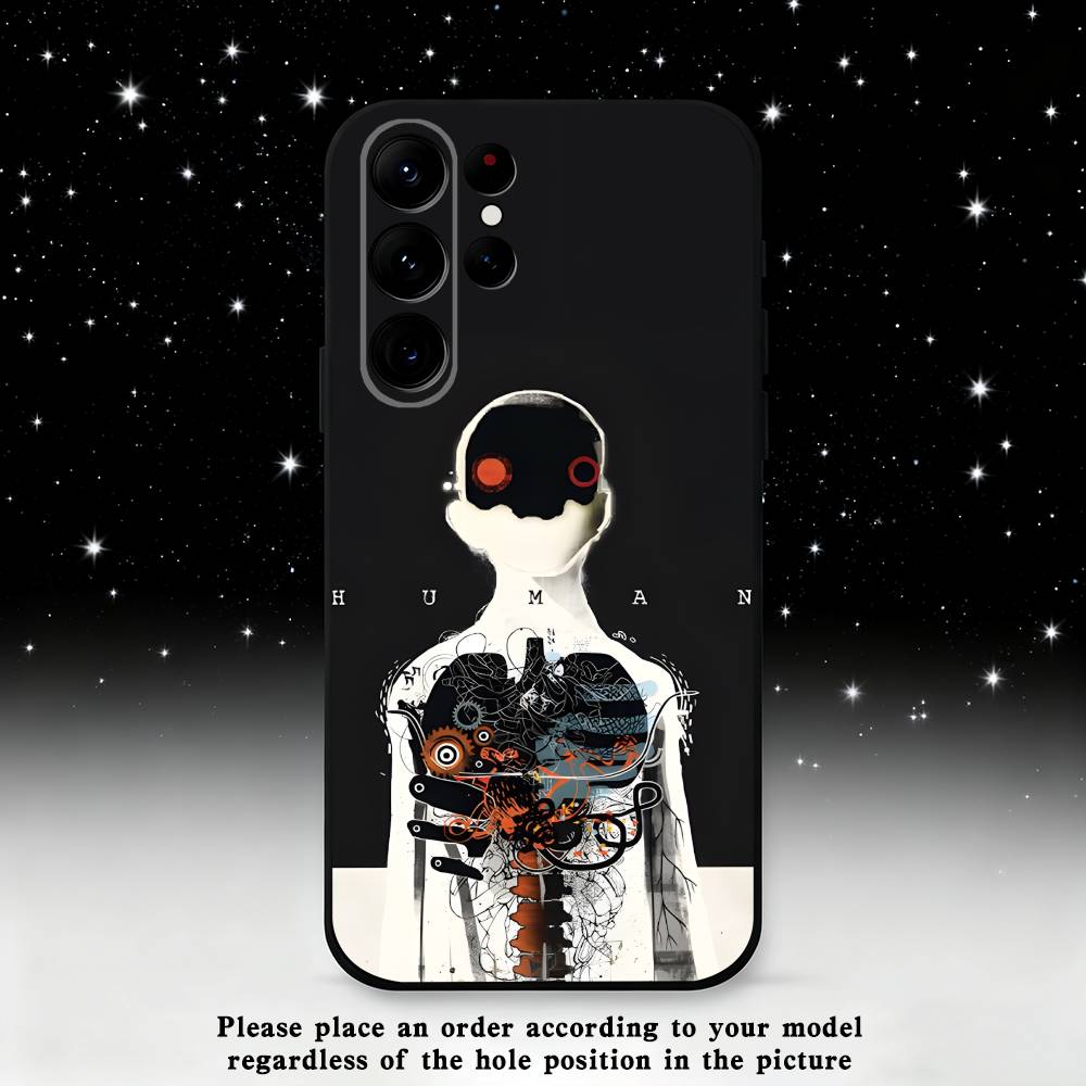 Band T-Three Days G-Grace Phone Case For Samsung S25,S24 Ultra,S20,S30 plus,S22 plus,S23,S30 Ultra 5G Silicone Black Shell