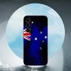 Australische Flagge Luxus Schwarze Handyhülle Für Samsung Galaxy S23 S24 S25 Ultra S22 Plus S21