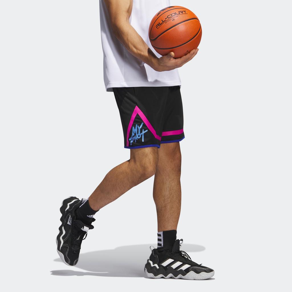 Adidas Basketball Shorts Men's Black/Royal Blue IN1710