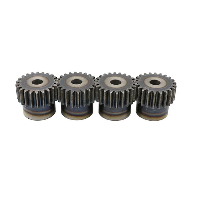1Pc 2.5 Mold Spur Gear Pinion Motor Convex Table Gear 15-40 Teeth 25/40mm Thickness 45# Steel for Model Making
