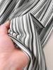 2026 Spring/Summer Plus Size Striped Beach Pants for Women - European & American Style