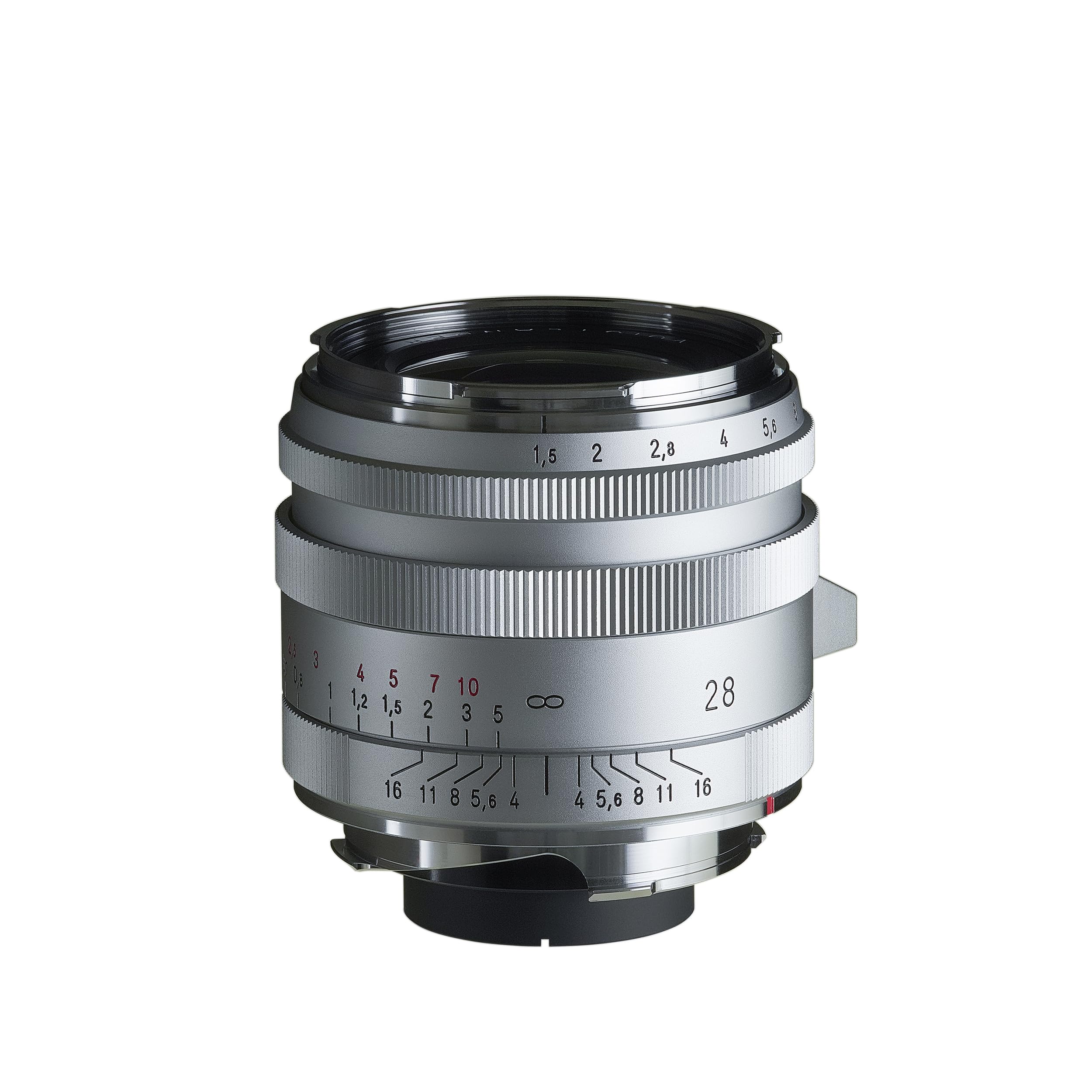 

Voigtlander NOKTON Vintage Line Aspherical Type I Silver VM Mount 28mmF1.5 срібний