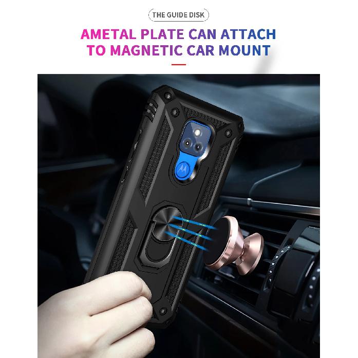For Moto G Play Case for Phone Moto G Play 2021 Case Shockproof Armor Rugged Military Protective Car Holder Magnetic Cover