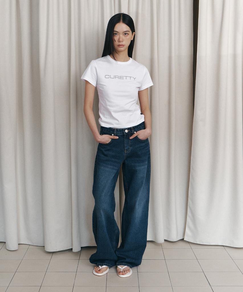 Kyuliti C Logo Convex T-Shirt_White