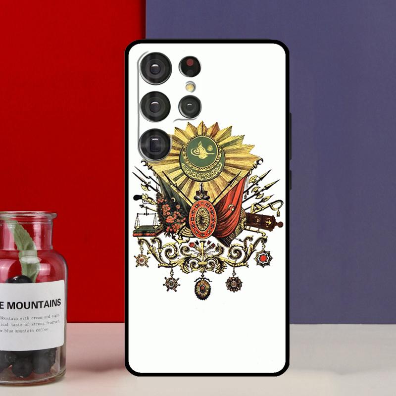 Ottoman Empire Coat Of Arms Funda Case For Samsung Galaxy S25 Ultra S9 S10 S20 S21 S22 Plus S23 FE S24 Ultra Phone Cover