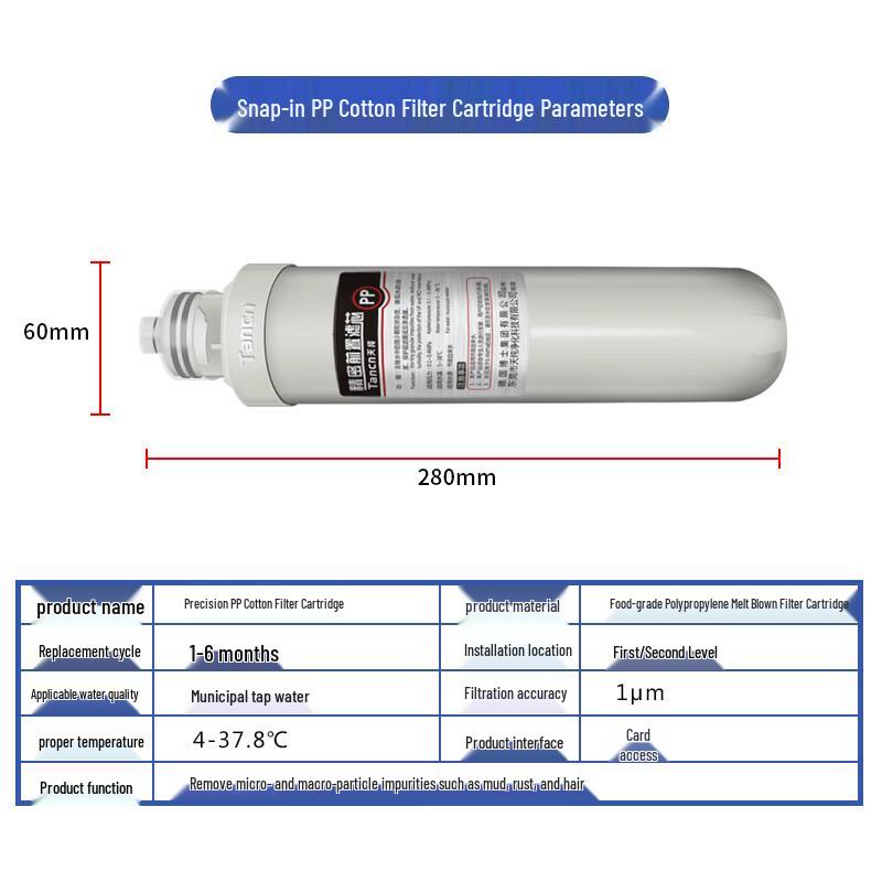Tianchun Commercial Water Purifier PP+UDF Filter Combo