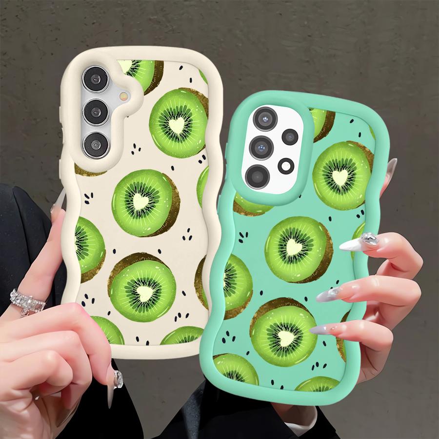 Case for Samsung Galaxy A52 A55 A06 A50 A02s A30 A51 A73 A20 A05 A03 A04 Soft Phone Cover Fruit Watermelon Kiwifruit