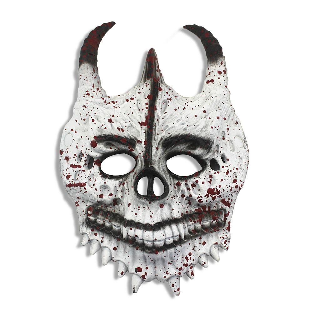 3D Halloween Mask Realistic Stage Performance Props Cosplay Full Head Skull Mask Home