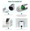 Smart Zigbee Roller Shutter Motor for Voice-Controlled Electric Curtains