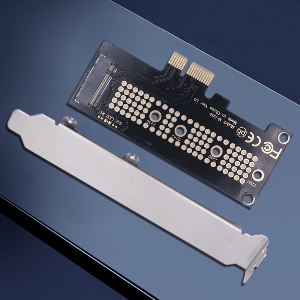 M.2 NGFF SSD To PCI-E X1 Adapter Card High Speed NVMe PCIE Hard Disk Card Reader Hard Disk Converter Support 2230 2242 2260 2280