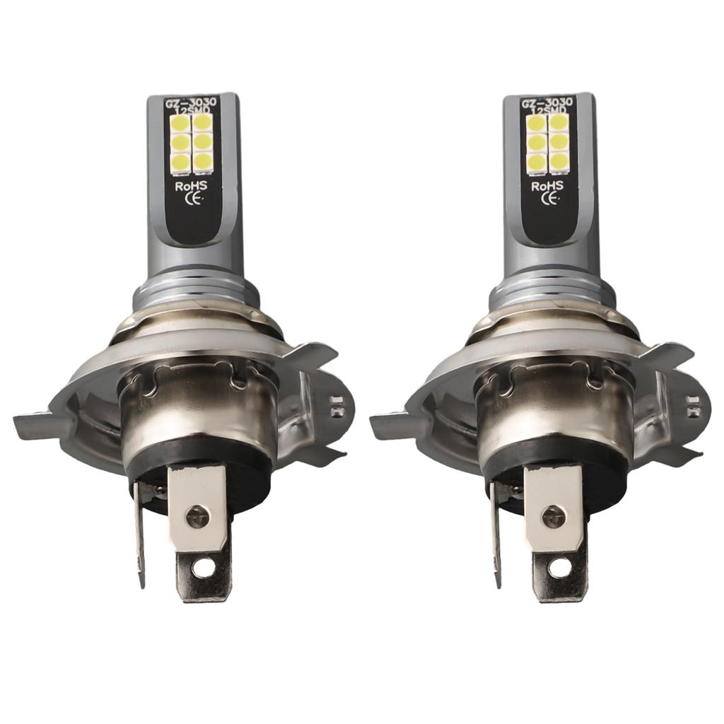 Headlights H4 LED DC 12V Fog Light Golden Yellow High Low Beam Car Accessories High Quality Material Brand New