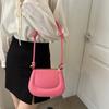 Bag women's summer new fashion women's shoulder bag simple underarm bag casual saddle bag women's bag