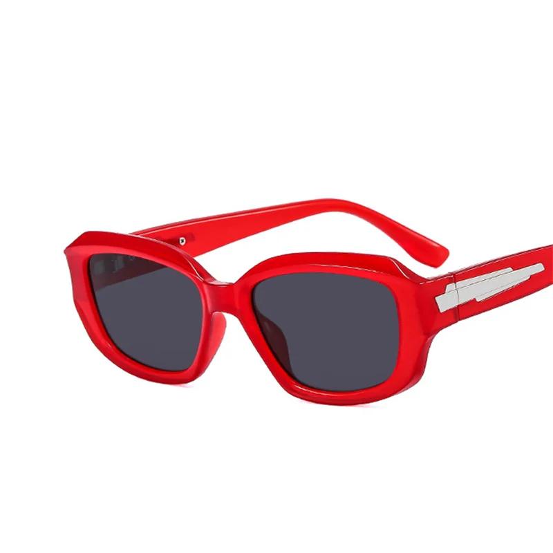 Geometric Square Sunglasses Women Brand Designer Fashion Retro Small Frame Sun Glasses Shade For Men