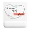 Mousepad - PLANETEE - Irreplaceable Grandma - 22x18 Cm - Smooth Non-slip Surface - 3 Mm Thickness