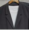 British-Style Non-Iron Men's Casual Solid Color Blazer