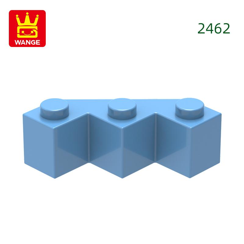 Non-Toxic 64Pcs/Lot 2462 Oblique 3 Holes Building Blocks Moc Accessories Compatible With Brick Children Toys Gift Box