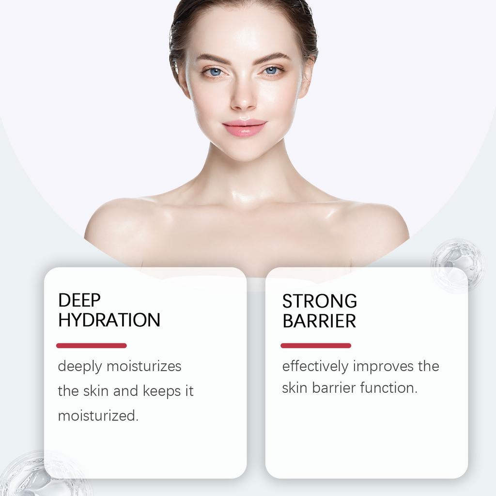 Moisturizing Skin Ceramide Cream Deeply Hydrates The Skin, Protects The Skin Barrier And Improves Skin Texture.