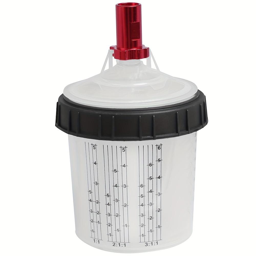 1pc Quick Connector Spray Gun Adapter 1pc Quick Connector Adapter Cup Adapter Joints 16X1.5 14X1 for Paint Gun Disposable Measuring Cup