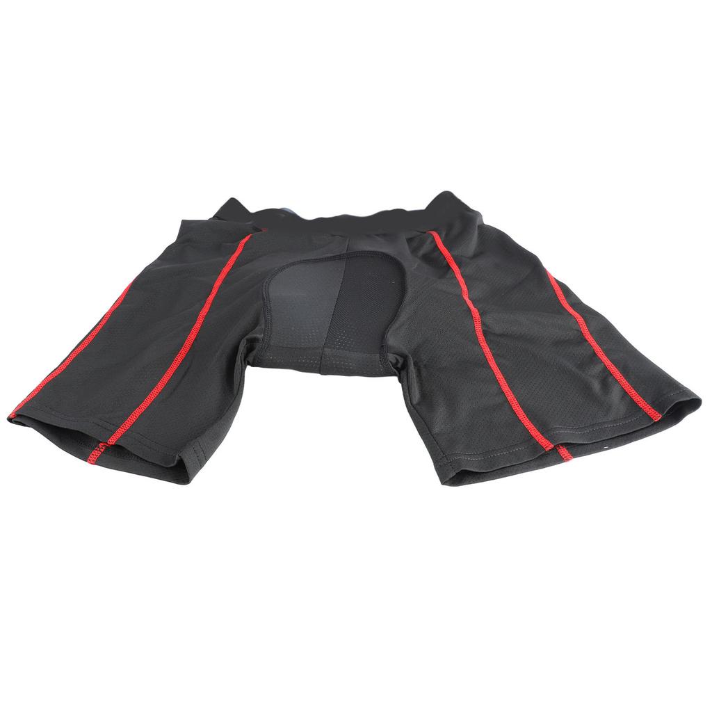 Gepolsterte Radshorts Atmungsaktiv Stoßdämpfend Weicher Schwamm Silikon Radhosen für Herren Damen