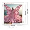 5D DIY Partial Special Shaped Drill Diamond Painting Kit Girl Decoration 30x30cm