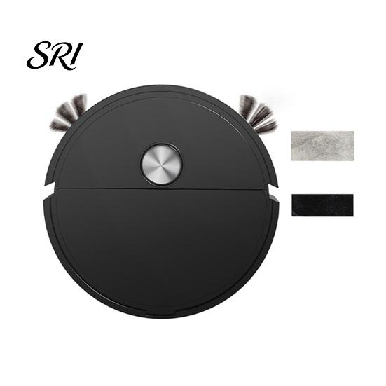 Intelligent Vacuum Cleaner Sweeping Robot One-Button Start Low-Noise Silent Operation Sweeper Mini Slim Body Deep Cleaning for Household One-button