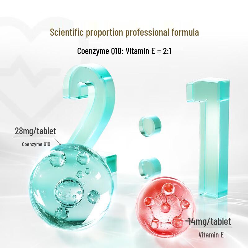 BY-HEALTH Coenzyme Q10 & Vitamin E Softgels