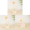 Wooden Craft Bunny Decor With Engraved Design For Home Entryway And Gift Giving