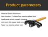 Universal Car Steering Wheel Lock Fit Maximum Security Steering Anti-Theft T-Bar Steering Wheel Immobiliser
