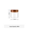 Food Grade Sealed Glass Storage Jar for Tea, Coffee & More