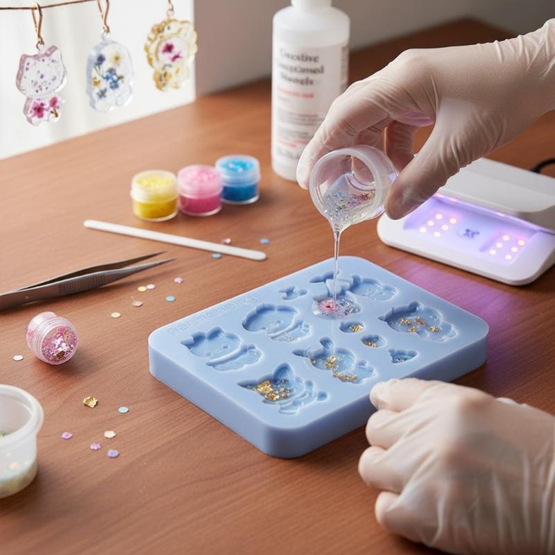 Food Safe Silicone Rabbits Mould Flexible Reusable For Handmade Jewelry Soap Candle Craft Projects