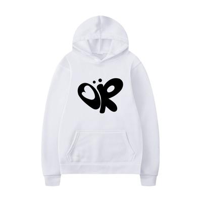 Geborstelde Trui Bedrukte Casual Pullover met Gepersonaliseerd Patroon Koppel Casual Hoodie