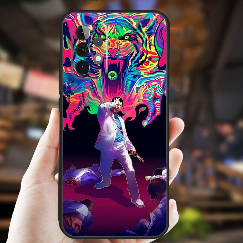 Game Hotline Miami Case For Samsung Galaxy A34 A06 A05 A32 A16 A55 A36 A26 A54 A14 A22 A52 A35 A15 A53 A13 A56
