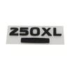 3D Premium 2.5XL 2.5XV 230JK 230JM 250XL 250XV V6 Letters for Japan car Engine Hood Fender trunk Tail Rear Decal Emblem Badge Sticker