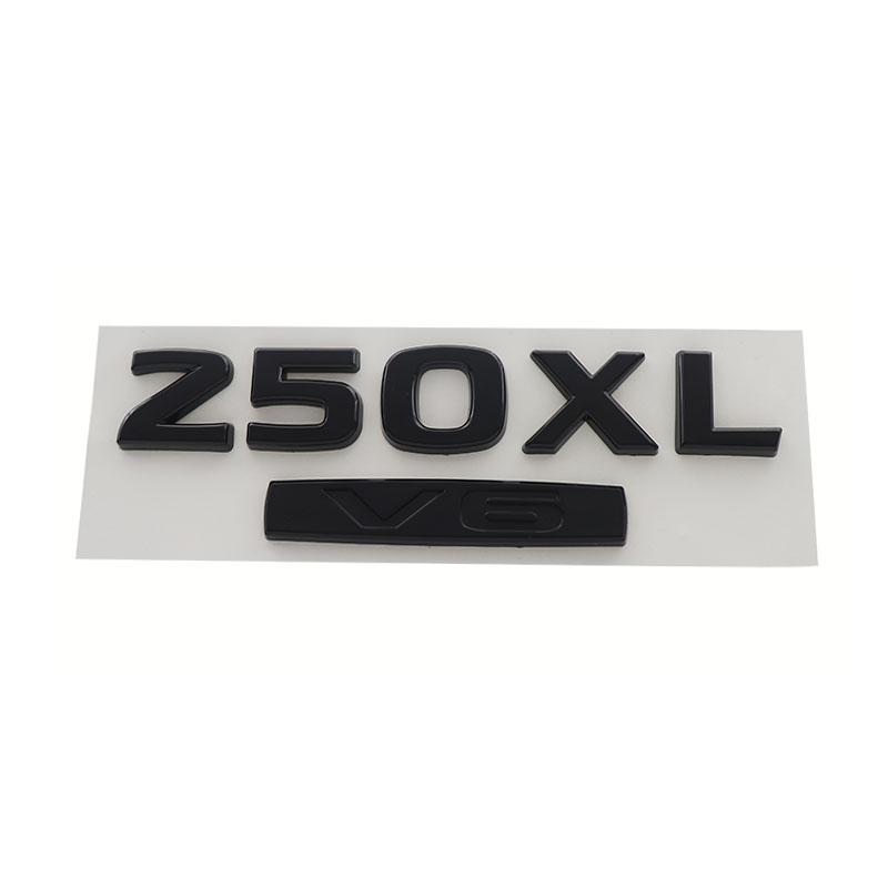 3D Premium 2.5XL 2.5XV 230JK 230JM 250XL 250XV V6 Letters for Japan car Engine Hood Fender trunk Tail Rear Decal Emblem Badge Sticker