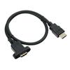 HDMI-kompatibles 1.4 Stecker auf Buchse Verlängerungskabel Mit Schraub-Panelmontage 4K@30Hz 1080P@60Hz High Speed 3D UHD Kabel Für Monitor TV Projektor