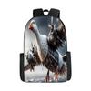 17 Inch Primary And Secondary School Schoolbag 3D Digital Color Printing Diy Backpack Oxford Cloth Backpack Printing