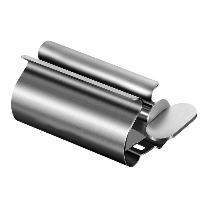 304 Stainless Steel Manual Toothpaste Squeezer and Facial Cleanser Holder