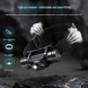 1000 Lumens Aluminum Alloy LED Headlamp with Long Battery Life for Outdoor Mountaineering and Night Fishing