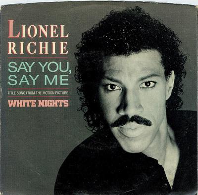 7inch Record LIONEL RICHIE - Say You, Say Me / Can't Slow Down 1819MF MOTOWN 1985 US Soul/Funk Used