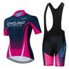Pro Women's Cycling Sets Summer Bike Jersey Short Set Road Bicycle Clothing Suit Pro Cycling Kit MTB Biking Outfits Cycle Wear