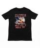 Led Zeppelin USA 77 With Flag Mens T Shirt Music Classic Rock Band Tee New Black Unisex T-Shirt
